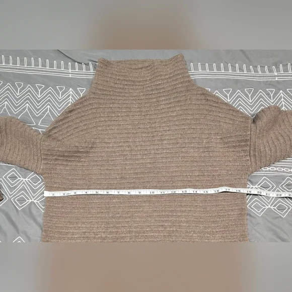 Madewell Belmont Mockneck Ribbed Sweater Size XS - Picture 4 of 6